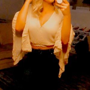 Windsor Crop, Flare Sleeve